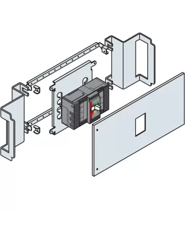 Kit Abb kt3112 t3 3-4p horizontal fixe sans segment M, k250